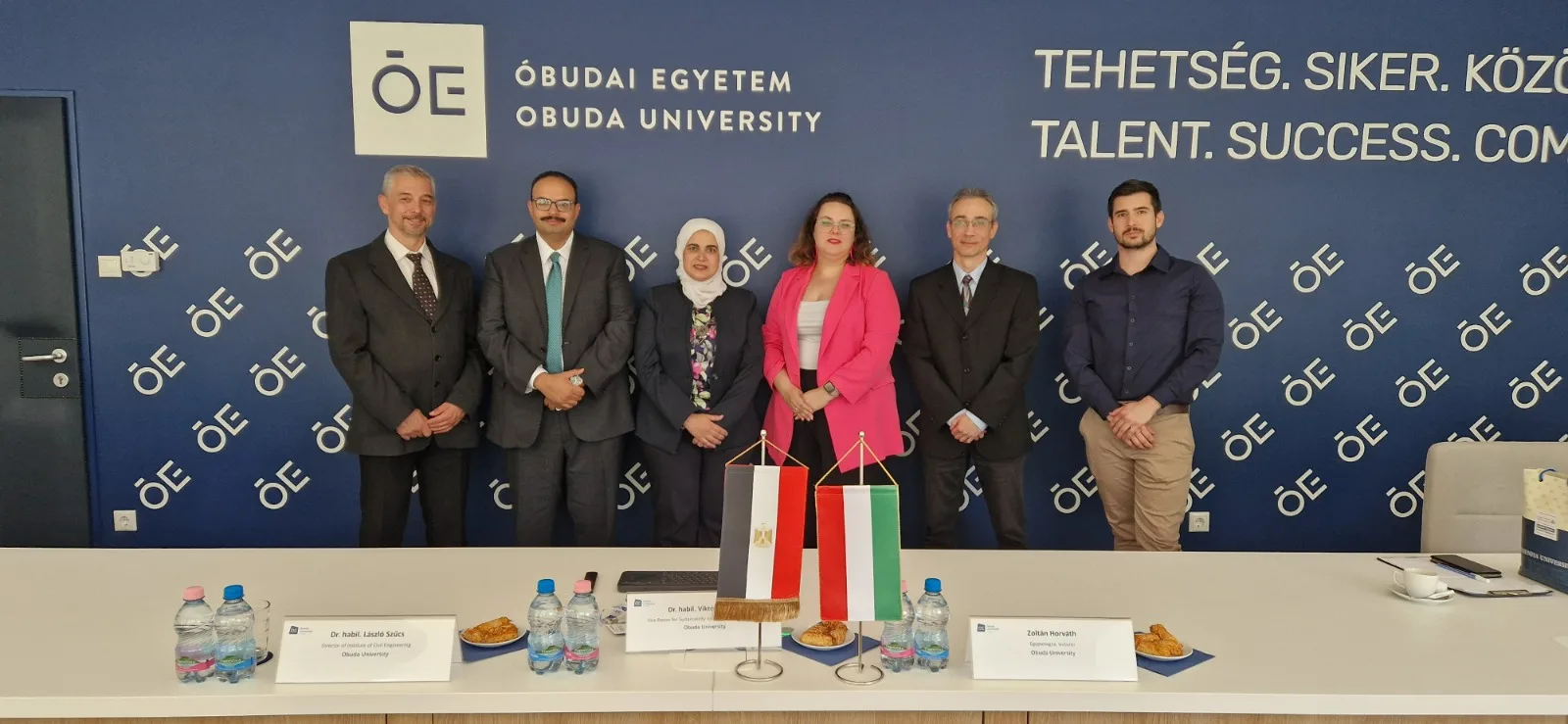 شراكات عالمية جديدة.. جامعة بنها تطرق أبواب أوروبا بزيارة رسمية لجامعة أوبودا بالمجر