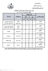 اعتماد رسمي لجداول امتحانات القليوبية.. وانطلاق ماراثون نهاية العام مطلع الشهر المقبل