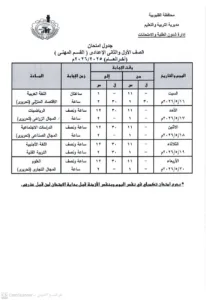اعتماد رسمي لجداول امتحانات القليوبية.. وانطلاق ماراثون نهاية العام مطلع الشهر المقبل
