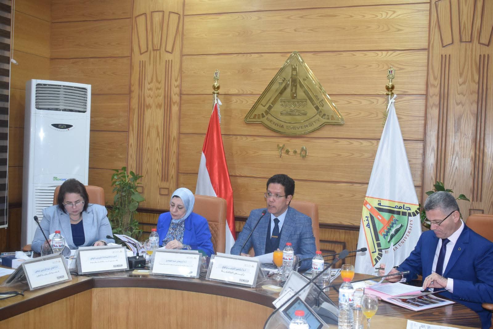 جاهزية كاملة لامتحانات الترم الثاني بجامعة بنها وتوجيهات برفع الطوارئ الطبية داخل الكليات
