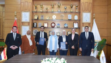 توقيع بروتوكول تعاون بين جامعة بنها واتحاد بشبابها لدعم التدريب والتنمية البشرية