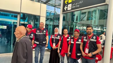 270 حاجًا من القليوبية يبدؤون رحلتهم الإيمانية بالأراضي المقدسة وسط متابعة من التضامن الاجتماعي