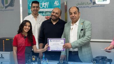 الشبان العالمية ببنها تكرم فريق الذكاء الاصطناعي.. ودعوة لتأهيل جيل المستقبل رقمياً