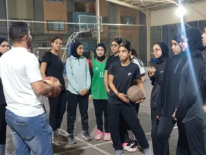 ملاعب هيئة الشبان العالمية ببنها تستضيف تدريبات المشروع القومي للموهبة والبطل الأوليمبي لكرة السلة بنات
