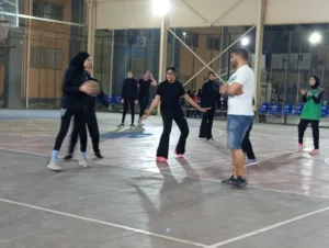 ملاعب هيئة الشبان العالمية ببنها تستضيف تدريبات المشروع القومي للموهبة والبطل الأوليمبي لكرة السلة بنات