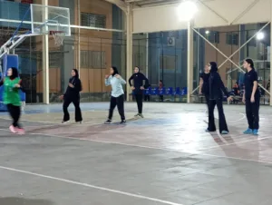 ملاعب هيئة الشبان العالمية ببنها تستضيف تدريبات المشروع القومي للموهبة والبطل الأوليمبي لكرة السلة بنات