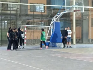ملاعب هيئة الشبان العالمية ببنها تستضيف تدريبات المشروع القومي للموهبة والبطل الأوليمبي لكرة السلة بنات