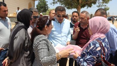 محافظ القليوبية يتفقد أعمال إنشاء سور أرض جمعية النصر بالخانكة ويشدد على الالتزام بالمخطط المعتمد محافظ القليوبية يتفقد أعمال إنشاء سور أرض جمعية النصر بالخانكة ويشدد على الالتزام بالمخطط المعتمد