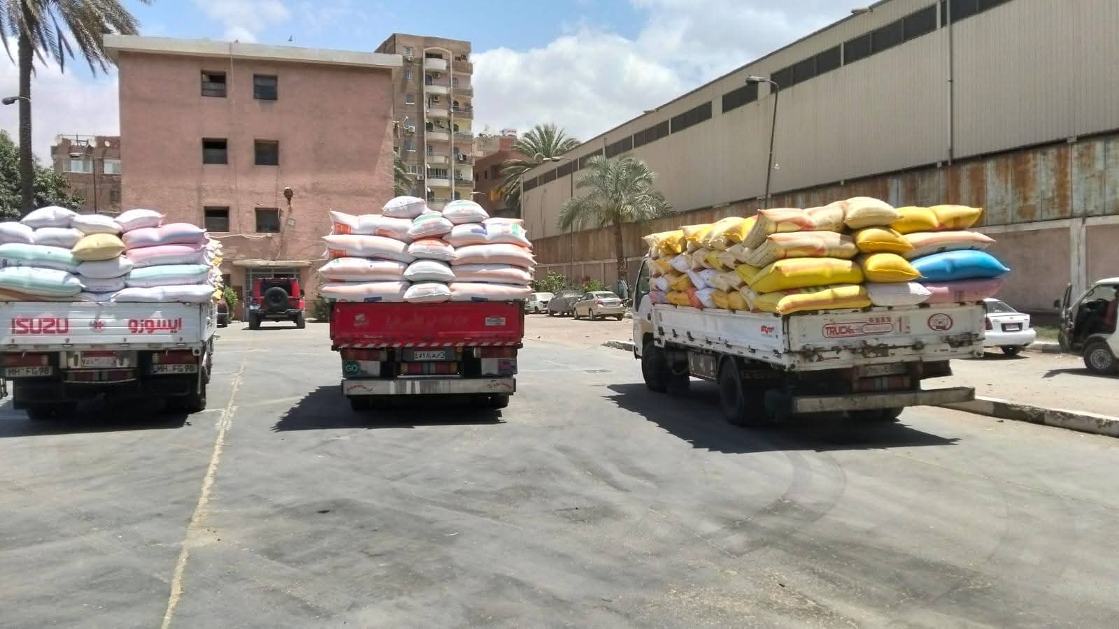 تموين القليوبية توريد 27الف طن قمح