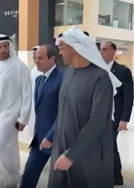 استقبال شعبي ورسمي حافل للرئيس السيسي خلال زيارته إلى الإمارات ولقائه الشيخ محمد بن زايد