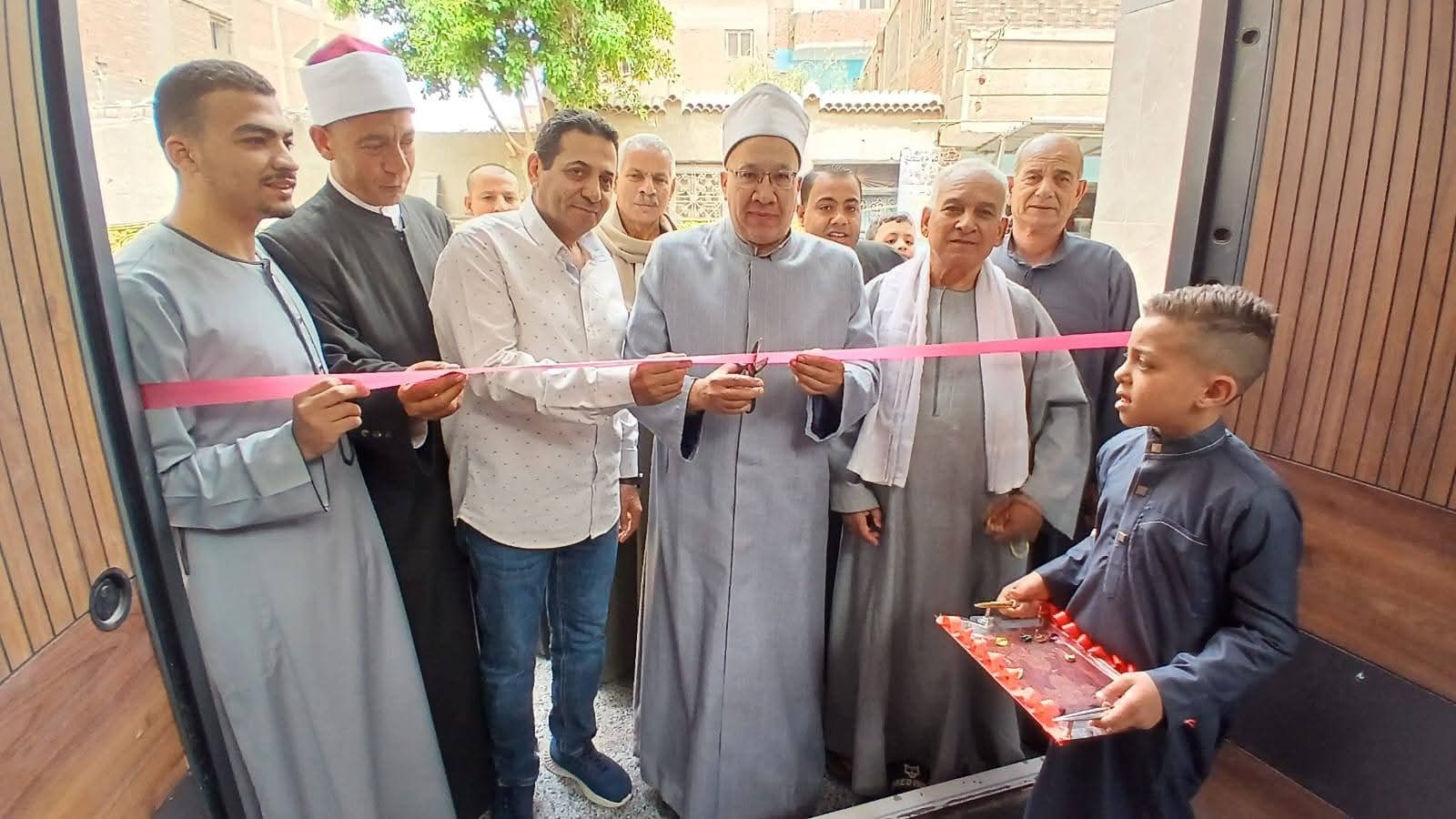 «10 ملايين جنيه بالجهود الذاتية».. افتتاح مسجد «على ناصر» ببنها ضمن خطة إعمار بيوت الله