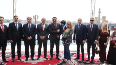 محافظ القليوبية يستقبل سفير أذربيجان بالقناطر الخيرية في احتفالية ذكرى ميلاد حيدر علييف بحديقة الصداقة محافظ القليوبية يستقبل سفير أذربيجان بالقناطر الخيرية في احتفالية ذكرى ميلاد حيدر علييف بحديقة الصداقة