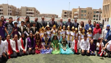محافظ القليوبية وسفير أذربيجان في جولة بمدرسة الصداقة بالعبور.. دعم تعليمي وتكنولوجي يعزز الشراكة بين البلدين