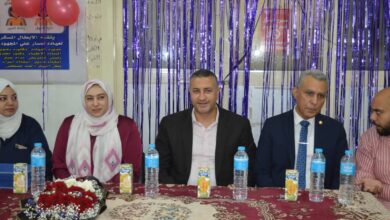 «ملائكة الرحمة».. التأمين الصحي بالقليوبية يحتفي بأطقم التمريض بعيادة نصار في يومهم العالمي «ملائكة الرحمة».. التأمين الصحي بالقليوبية يحتفي بأطقم التمريض بعيادة نصار في يومهم العالمي