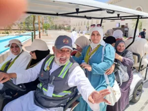 كل الحجاج بخير».. تضامن القليوبية تتابع حجاج الجمعيات الأهلية قبل التوجه إلى مكة المكرمة