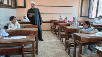 جولة ميدانية مكثفة لمتابعة امتحانات الشهادتين الابتدائية والإعدادية الأزهرية بالقليوبية وضمان الانضباط داخل اللجان