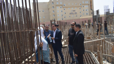 الجيزاوي يتفقد مشروع كليتي التربية النوعية والفنون التطبيقية بكفر سعد بتكلفة تتجاوز 800 مليون جنيه