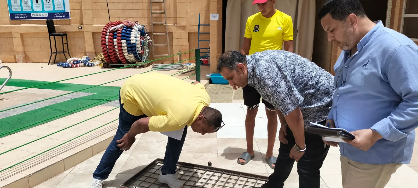 غلق 3 حمامات سباحة مخالفة بالقليوبية.. الفرماوي: لا تهاون مع تهديد أرواح المواطنين