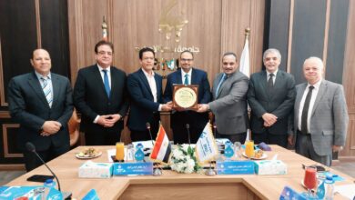 مجلس جامعة بنها الأهلية يكرم المستشار الهندسي 