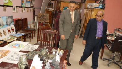 محافظ القليوبية يتفقد مكتبة مصر العامة ببنها لتعزيز الوعي الثقافي وتنمية مهارات النشء محافظ القليوبية يتفقد مكتبة مصر العامة ببنها لتعزيز الوعي الثقافي وتنمية مهارات النشء