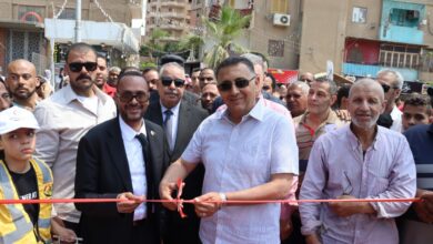 محافظ القليوبية يفتتح معرضاً لبيع الخضار واللحوم بالقناطر الخيرية محافظ القليوبية يفتتح معرضاً لبيع الخضار واللحوم بالقناطر الخيرية