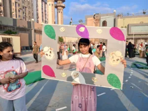 سيشن تصوير بالخروف للمشاركين في صلاة عيد الاضحي