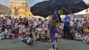 «التنورة والعرائس» تجذب أهالي بنها لمركز شباب الرملة ضمن مبادرة «العيد أحلى بمراكز الشباب»