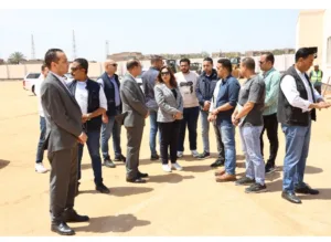 وزيرة التنمية المحلية والبيئة تتفقد مشروع وحدة احتجاز المضبوطات بالخانكة