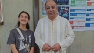 هدايا ورسم علي الوجوه ..فرحة الاطفال من رواد صلاة العيد بشبان بنها