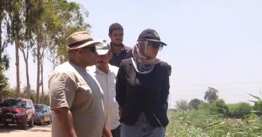 نائب محافظ القليوبية تتابع أزمة تمساح شبين القناطر.. وطُعم لرصده بالمجرى المائي