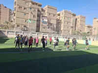 لياقة المصريين» يواصل صناعة أبطال المستقبل.. تدريبات مكثفة للمشروع القومي للياقة البدنية بشبرا الخيمة