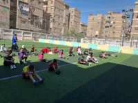 لياقة المصريين» يواصل صناعة أبطال المستقبل.. تدريبات مكثفة للمشروع القومي للياقة البدنية بشبرا الخيمة