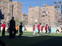 لياقة المصريين» يواصل صناعة أبطال المستقبل.. تدريبات مكثفة للمشروع القومي للياقة البدنية بشبرا الخيمة