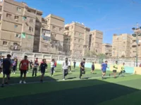 لياقة المصريين» يواصل صناعة أبطال المستقبل.. تدريبات مكثفة للمشروع القومي للياقة البدنية بشبرا الخيمة
