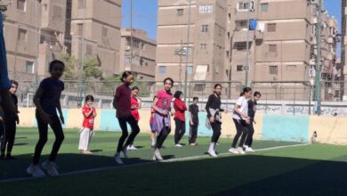 لياقة المصريين» يواصل صناعة أبطال المستقبل.. تدريبات مكثفة للمشروع القومي للياقة البدنية بشبرا الخيمة