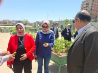 نائب محافظ القليوبية تشيد بمشروع زراعة الأسطح بمدارس الشبان العالمية: نموذج رائد للمشروعات الخضراء