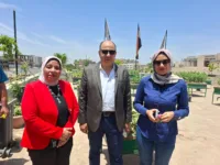 نائب محافظ القليوبية تشيد بمشروع زراعة الأسطح بمدارس الشبان العالمية: نموذج رائد للمشروعات الخضراء