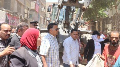 محافظ القليوبية يفرض الانضباط في بهتيم.. إزالة السوق العشوائي وفتح الشارع بالكامل للتطوير