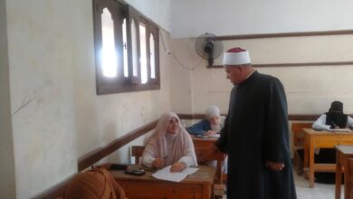 متابعة ميدانية لامتحان الفيزياء.. رئيس القليوبية الأزهرية يتفقد لجان الخانكة وشبين القناطر