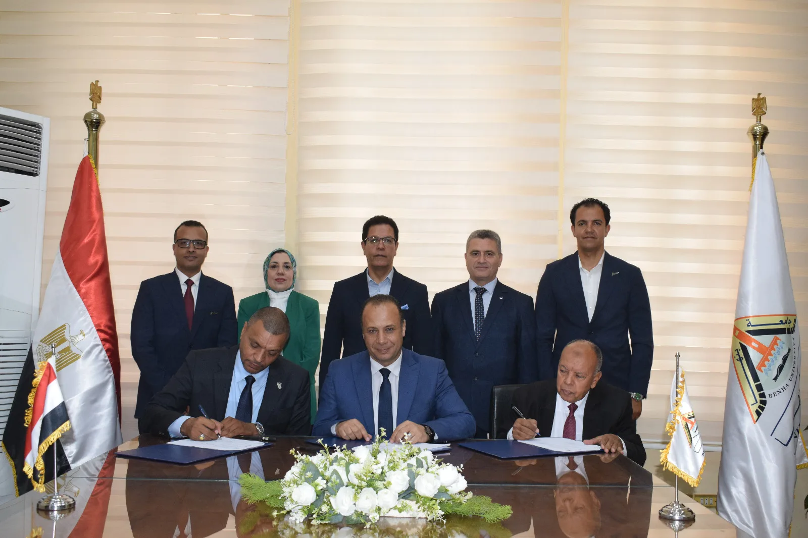 الجيزاوي يشهد توقيع بروتوكولات تعاون لتعزيز دور جامعة بنها في التنمية المجتمعية الجيزاوي يشهد توقيع بروتوكولات تعاون لتعزيز دور جامعة بنها في التنمية المجتمعية
