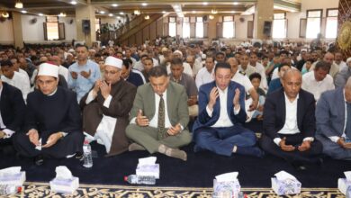 محافظ القليوبية يفتتح مسجد ياسين الجبل بقرية ميت كنانة بعد التطوير الشامل بالمشاركة المجتمعية محافظ القليوبية يفتتح مسجد ياسين الجبل بقرية ميت كنانة بعد التطوير الشامل بالمشاركة المجتمعية