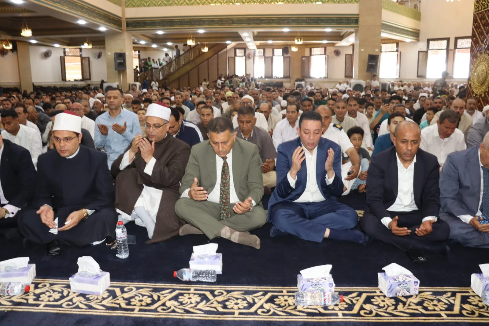 محافظ القليوبية يفتتح مسجد ياسين الجبل بقرية ميت كنانة بعد التطوير الشامل بالمشاركة المجتمعية