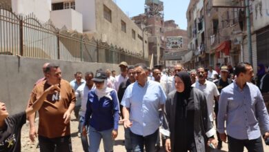 محافظ القليوبية يتفقد إزالة سوق بهتيم ويؤكد الانتهاء من تطويره خلال أسبوع