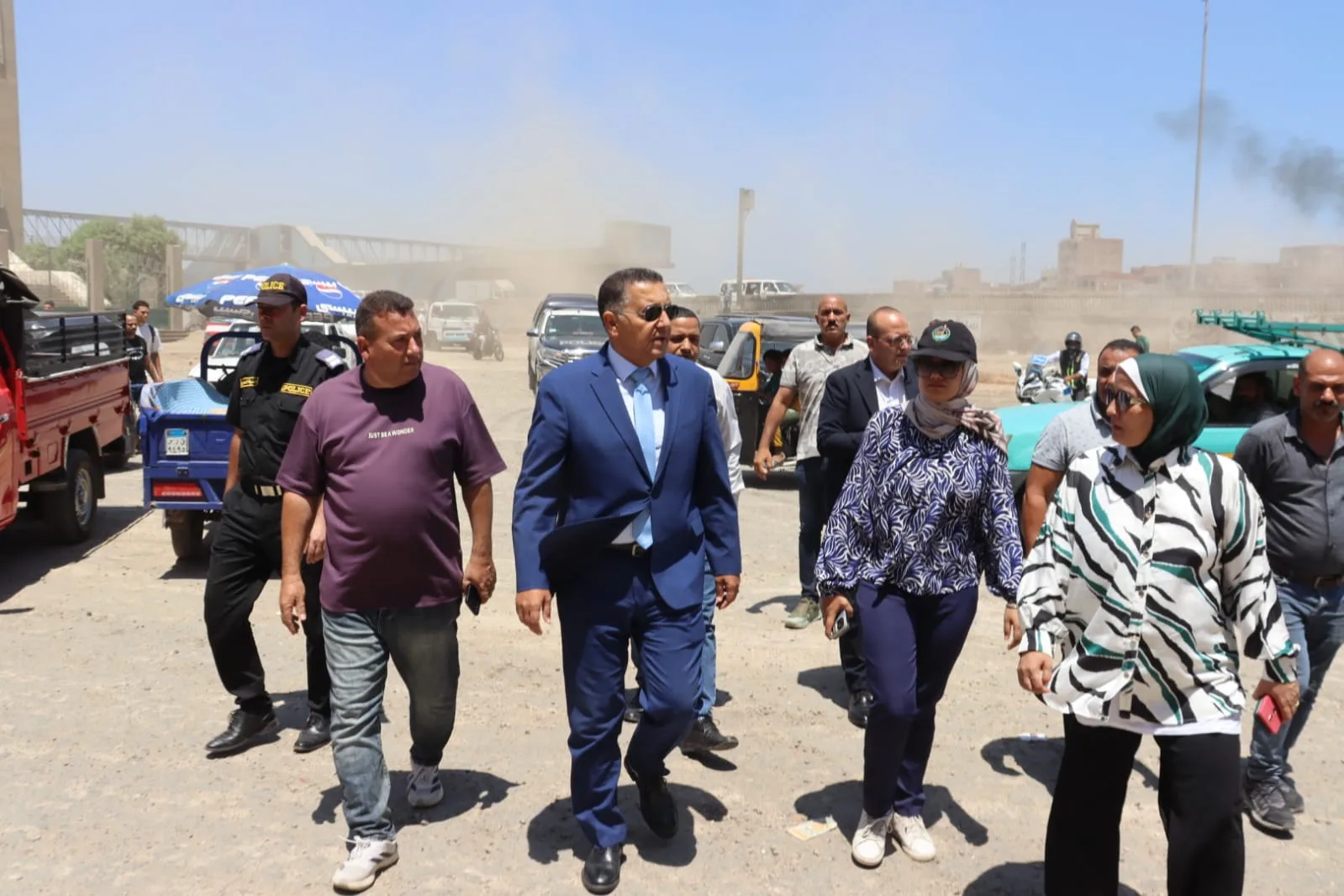 رفع كفاءة الطرق بالقليوبية.. المحافظ يتابع رصف محور بهتيم – أسكو ويحدد مواعيد الانتهاء