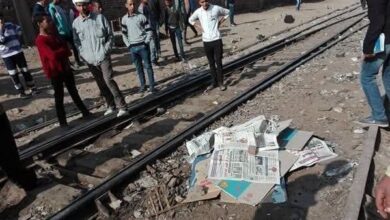 نهاية مأساوية.. قطار يدهس بائع تين شوكي في طوخ بالقليوبية