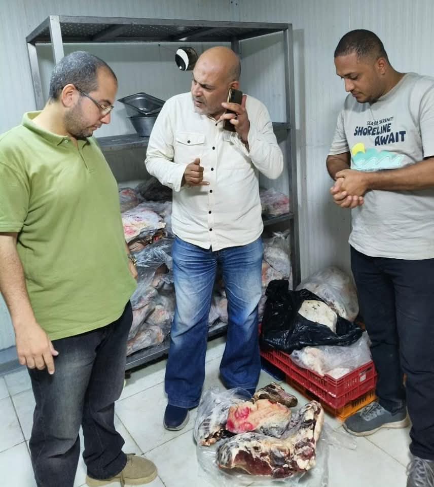 الطب البيطري بالقليوبية يضبط طن لحوم ودواجن غير صالحة للاستهلاك في العبور الجديدة
