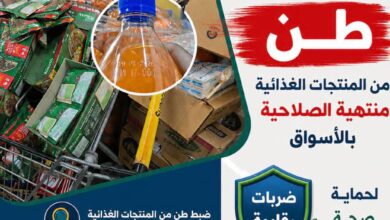 صحة القليوبية تضبط طن أغذية منتهية الصلاحية قبل إعادة تدويرها وطرحها بالأسواق.. وإحالة المسؤول للنيابة