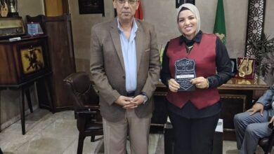 الاستاذة  زينب عبد الله تحصد المركز الثالث جمهوريًا في مسابقة «أنشطة سفراء الاستدامة»