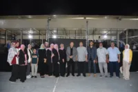 إبداع أبهر الحضور.. كوادر مدارس الشبان الخاصة ببنها ترسم لوحة فنية مبهرة في حفل تخرج الشهادات
