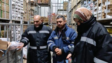 ضبط 2.5 طن أسماك وكبدة غير صالحة للاستهلاك داخل ثلاجة في بنها